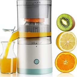 Drumstone [10 Years Warranty] USB Charging Citrus Juicer, Portable Electric Orange & Mosambi Squeezer, Wireless Juicer for Fresh Juices, Best for Kitchen, Travel, and On-the-Go-19