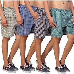 Men's Boxer Shorts Assorted (Pack of 4) (Multicolor)-picture-9
