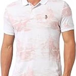 Men's Abstract Americana Polo Shirt-image-27