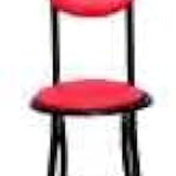 Folding Stool Heavy Duty Chair for Home/Study Chair and NAMAZ Chair/MASJID Chair 1 Pc (red)-5