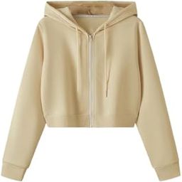 Crop Hooded Sweatshirt for Women Winter Wear Crop Hoodie-image-60