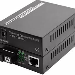 Fast Ethernet to Fiber Media Converter 10/100/1000Mbps RJ45 Port to 1000Mbps Base-Tx SMSF up to 20KM-8