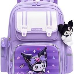 4D Hard Shell Cartoon Kawaii Girls Korean Travel School Bag|Backpack Anti Theft Travel Aesthetics Casual Bookbag Rucksack School|College Backpack Durable Water Resistant-image-31