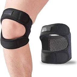 Serveuttam Support Strap, Knee Pain Relief Adjustable Neoprene Knee Strap for Running, Arthritis, Jumper, Tennis Injury Recovery (Small/Medium).-image-54