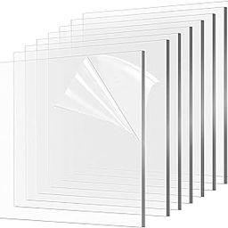 Anistuff Clear Transparent Acrylic Sheet 5 mm Board for Home décor DIY Craft Projects Window Glass Painting Picture Frames Display etc (12 x15 inch, 1)-picture-19