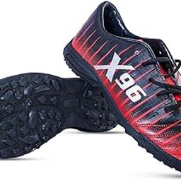 Red/Black Color Indoor Football Shoes-image-46