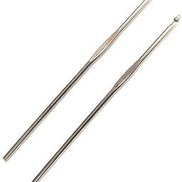 GIRLYZ Attire Stainless Steel 13cm Crochet Knitting Needle (Kiroshiya/Krosiya) for Craft & Woolen Cloths Pack of 2 (No.7,Alumunium Crochet)-6