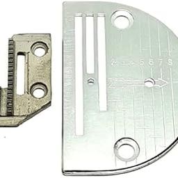 Sky Sewing SPARES Combo of Umbrella TA-1 Needle Plate with Feed Dog for Industrial Sewing Machines Compatible Umbrella Full Shuttle 95T-10 Tradittional .Steel-image-27