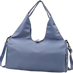 CLUB BOLLYWOOD Yoga Gym Bag for Women Carrier Yoga Mat Holder for Fitness Traveling Workout Blue-image-41
