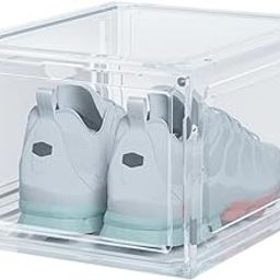 HIYOHIYO Shoe Boxes Clear Plastic Stackable-image-60