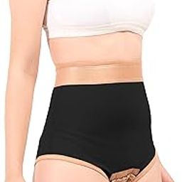 High Waisted Abdomen Shapewear | Micropoly Fabric | Side Zip | Open Pubis | Tummy Tucker | Waist Slimmer | Abdomen and Waist Compression Garment-image-16