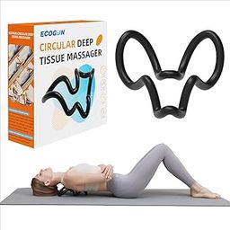 ECOGUN Deep Tissue Massage Tool - Back, Hip Flexor Release Tool,Shoulder Blade Release, Psoas Massager, Muscle Tension Pressure Point Stretching Back Health equipmen Trigger Point Massager-image-79