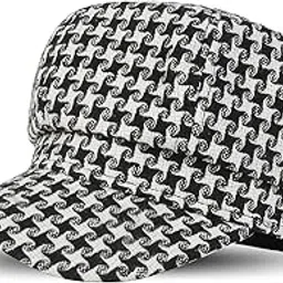 isweven French Beret Cap All Season Unisex Artist Newsboy Hats, Ascot Cotton British Style Adjustable Women's Caps (WBC8105, Free Size)-picture-34