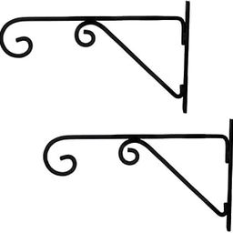 S A HANDICRAFTS®Wall Brackets for Hanging Pots, Home Décor, Wall Mounted Planter Stand,Bracket Hanging, Flower Pot Holder Rings Hook Wire Trellis Plant Container Set (Set of 4)-image-37