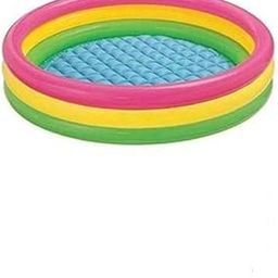 FEDDE Summer Special Swimming Pool 2 feet Kid's Inflatable Baby Bath Tub, 1-3 Years Inflatable Baby Water Pool Bath Tub, Multi Color-18
