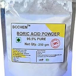BCCHEM boric acid powder |Pure 99.5%| carrom board powder|rice preservative|(250 GM)-image-25