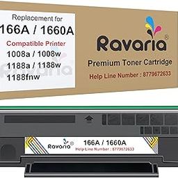 W1660A Compatible Toner Cartridge Replacement for HP 166A - for HP Laser 1008a 1008w 1188a 1188w 1188fnw Printer With Chip (Pack of 1)-image-24