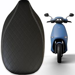 Ola S1 Pro / S1 Air / S1X & S1X+ Seat Cover | Premium Leatherette Finish | Waterproof | Anti-Slip | Custom OEM Fit for Electric Scooter | Black-picture-23