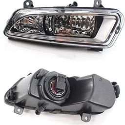 PALAUTOLIGHTS Polo Fog Lamp (2008-2013) Bumper Light Pair Left, Right With Halogen Bulb, Car-image-32