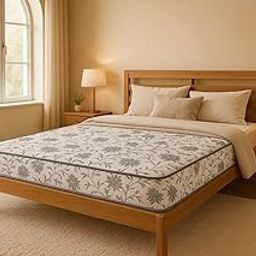 COZY COIR - Natural Coir Mattress, King Size (78x72x5 Inches) | Breathable | Medium Firm Support | Natural Cooling | Heavy Density for Enhanced Durability-31