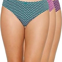 Print Mid Rise Full Coverage Bikini Panties (Pack of 3)-picture-17