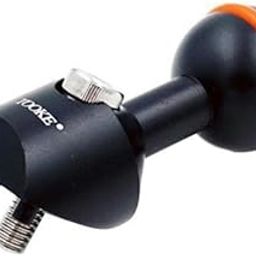 Enakshi (LABEL) Creations 2xUnderwater Dive Flashlight Mount Bracket Strobe Arm Adapter Ball Mount Black-picture-11