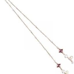2xEyeglass Chain Retro Fashion for Reading Glasses Kids Adults Light Purple-image-88