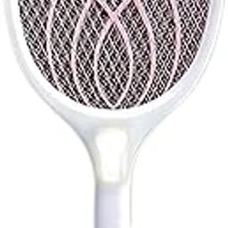 Drumstone [𝟏𝟓 𝐘𝐄𝐀𝐑𝐒 𝐖𝐀𝐑𝐑𝐀𝐍𝐓𝐘] New Mosquito Killer Bat – Rechargeable Insect Killer with Fast Charging Micro Charging Cable, Electric Mosquito Swatter, USB Rechargeable-image-29
