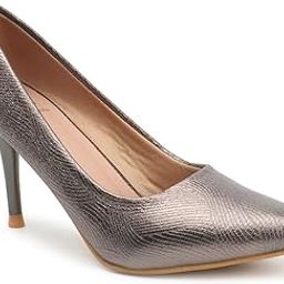 Women Stylish Slipon Pump Shoes with Stiletto Heels, Pointed Toe-9