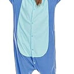Halloween Animal Onesie Pajamas for Adults Stitch Costume Cosplay Homewear One Piece-image-42