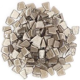 Sweven Art Mosaic Tiles, Irregular Trapezoids 10-12mm Size, 4mm Thick, Metallic Bronze Color (Pack of 200Gms)-image-71