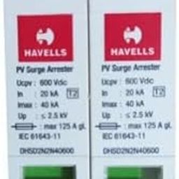 Home PV+ Havells 2 Pole 600 V DC SPD Surge Protection Device (600V 2 Pole) (TYPE 2)-11
