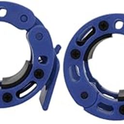 MERISHOPP® 2x Barbell Clamps Collars Heavy Duty Weight Clamps for Training Home Workout Blue|Sporting Goods | Fitness Running & Yoga | Strength Training | Barbells & Attachments-image-76