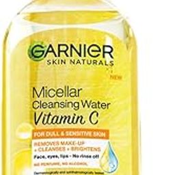Garnier Skin Naturals, Cleansing Water, Cleansing & Brightening, Micellar Water with Vitamin C, 125 ml-16