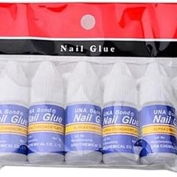 MultiCart® Nail Glue For Artificial Nail Artificial Nail Glue Waterproof Nail Glue For Acrylic nails Professional Nail Art Glue For Fake/False Nails- (package contains 5 pcs nail glue 3gm Each-image-16