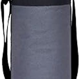 Marine Pearl Polyester Thermal 1L Bottle Modern Cover Carrier Holder Sleeve With Adjustable Shoulder Handle & Zipper Closure (Grey)-image-43