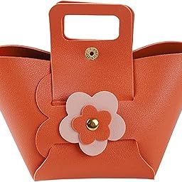 HEAVENGLOW Gift Bags Handles Packaging Boxes Baby Shower Guests Birthday Party Orange-image-46