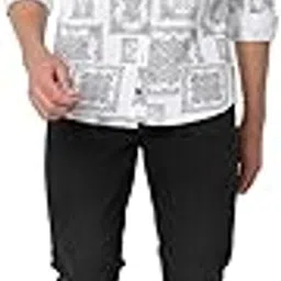 spykar Men's Cotton Blend Solid Slim Fit Shirt-picture-7