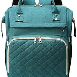 DREAM DOODLE Portable Diaper Bag Backpack Large acity Water-Resistant Travel Baby Nursing Bag Mommy Bag with USB Charging Port Stroller Straps 3 Thermal Pockets for Baby Bottles-image-82