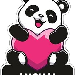 FurnishFantasy Cute Panda Customised Fridge Magnet - Best Gift on Happy Birthday, Return Gifts for Kids, Everyday Gifting, Name - Anchal-image-32