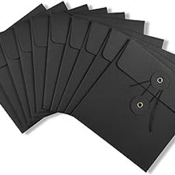 Wyvern Resleeve Cardboard Cd Sleeve 10 Pack/Set 5.11"Ãƒâ€”5.11" (13Ãƒâ€”13cm) Black Wv-cdpch-bk-26