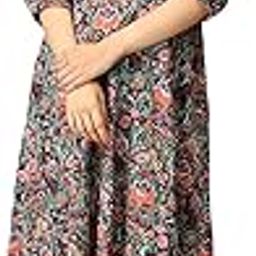 Maternity Knee Length Dress | Georgette | Feeding Zippers/Snap Buttons | Nursing | Casual Dress | Pre and Post Pregnancy | Solid | Color - Red |-image-42