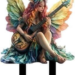 UJEAVETTE Fairy Garden Stake Decor Fairy Garden Accessories for Plant Yard Decorations Style B-image-86