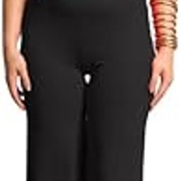 Women’S Black Solid Beach Wear Set | Swimwear for Girls & Ladies | Cover-Up Top & Trousers | 100% Polyamide (AIBW-168C)-picture-23