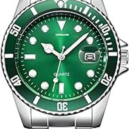 Analog Day Date Functioning Stainless Steel Chain Watch for Men-image-92