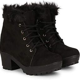 latest Fashionable heel boots for girls and women (812)-picture-34