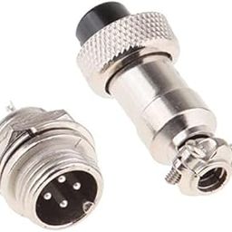 ATORSE 2xPair GX12 4Pins Waterproof Male Female Panel Metal Aviation Wire Connector-image-77