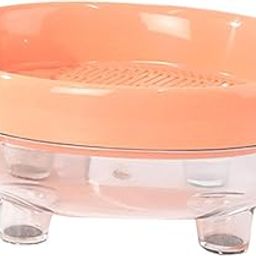 The Style Sutra Grass Pot Grow Tray Catnip Cultivation Box for Greenhouse Garden Microgreens Pink-35