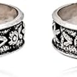 Silver Engraved Toe Rings, pure 925 sterling silver toe ring for women, silver toe ring for women, silver gifts for women, 925 silver toe ring Valentine Gift for Her Girlfriend Wife Women & Girls | With Certificate of Authenticity and 925 Stamp | 6 Months Warranty*-image-90