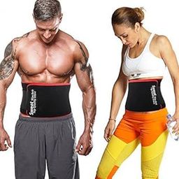Top Quality Store Sweat Slim Belt for Men and Women Fitness Belt for Women Waist Trainer Abs Sauna Belt - New and Improved Sweat Belt for Women Fat Burner Slim Belt for Women-image-13
